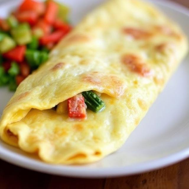 Omelet (Cheese, Veggie, or Meat-Filled) Recipe 